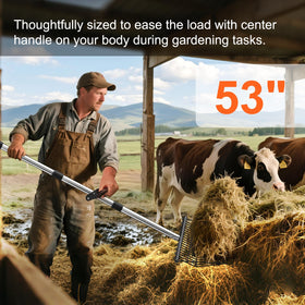MENGBEI adjustable length with four rods lets you tailor height and reduce bending.