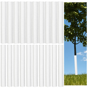 Menkxi tree trunk protectors with extendable wrap safeguard saplings from wildlife.