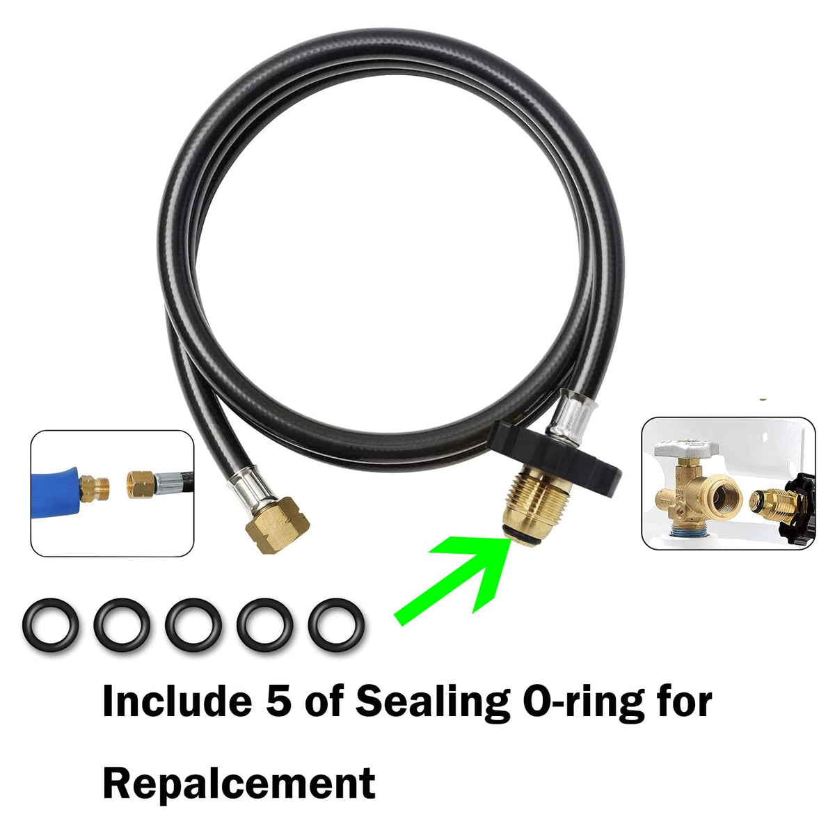 MENSI inlet with POL male fittings for bottle hookup.