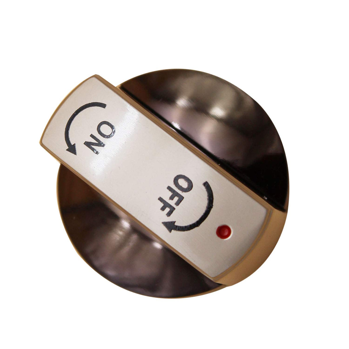 MENSI metal knob on 6mm gas valve shaft for easy control.