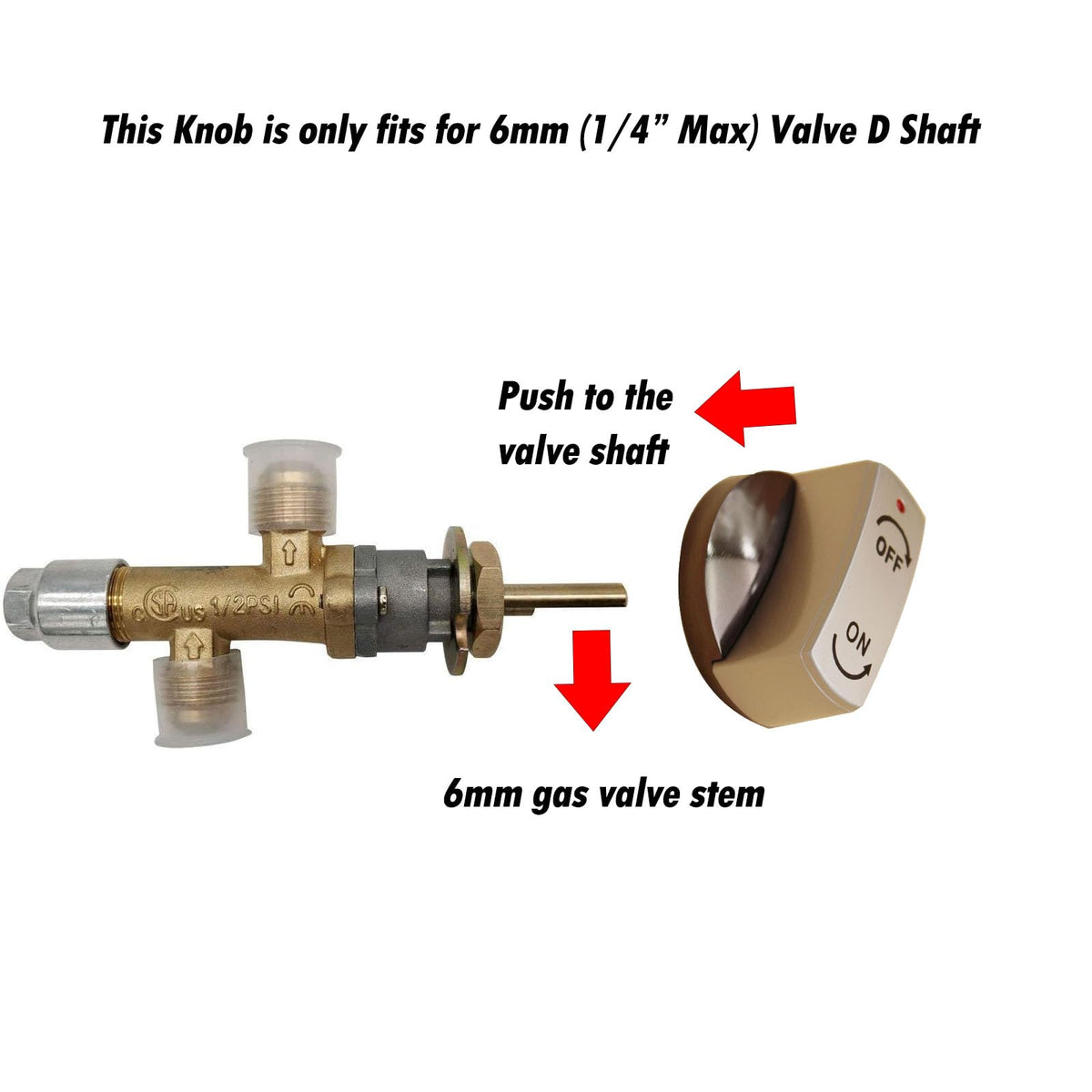 MENSI ON-OFF markings provide quick valve reference.