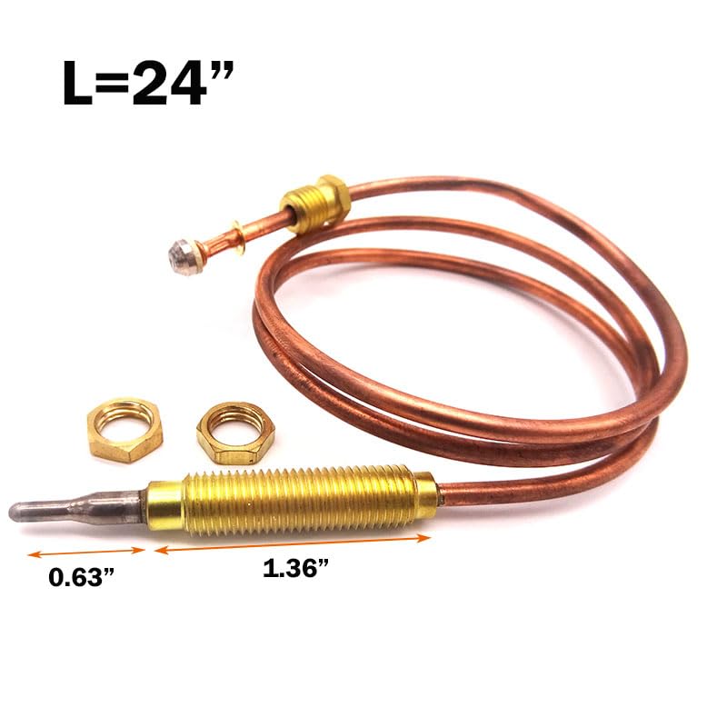 MENSI propane grill and fire pit thermocouple supports safe heat control