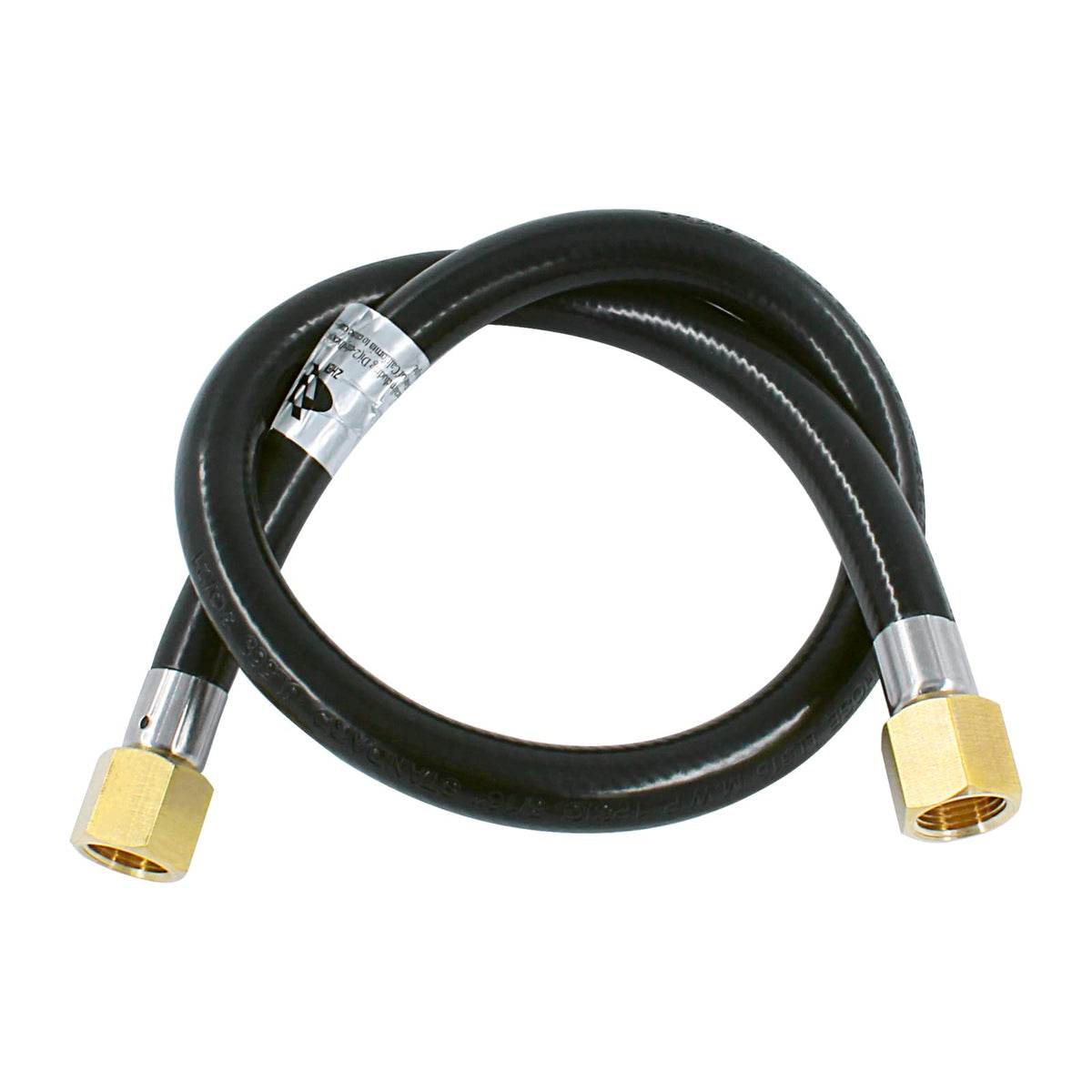 MENSI propane hose inlet connection simplifies gas appliance setup
