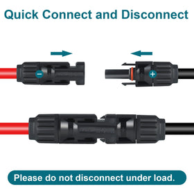 MENTBERY XT60 extension 10ft assembled for quick connections in camping and emergencies.