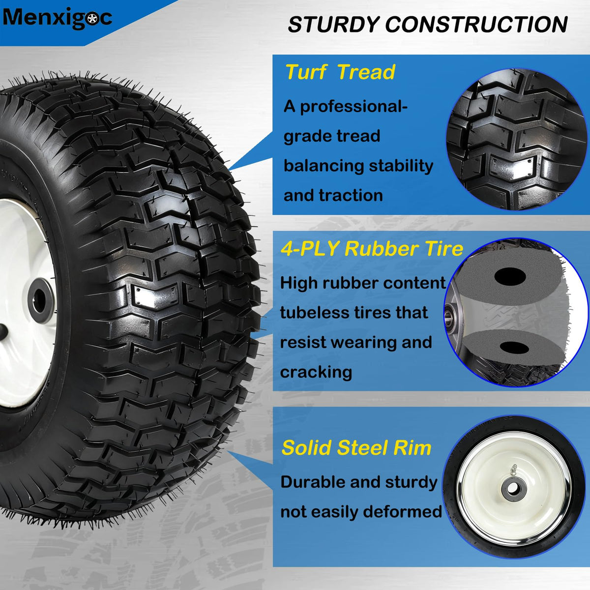 Menxigoc 3/4in bore bushing improves alignment.