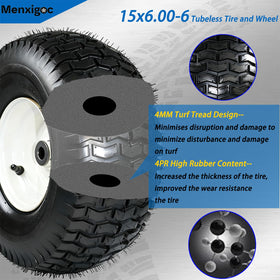 Menxigoc offset hub 3in ensures stable steering.