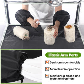 Meonum cuff design enables easy operation and sterile handling during transfers.