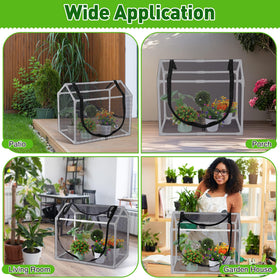Meonum Weatherproof frame supports wind and rain for outdoor use