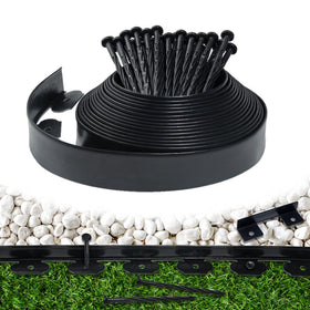 Meoslss landscape edging 33ft roll for clean, defined lawn borders.