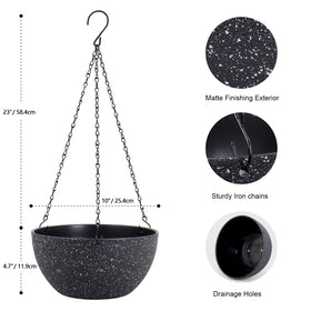 Meowell hanging planter chain included for easy outdoor hanging