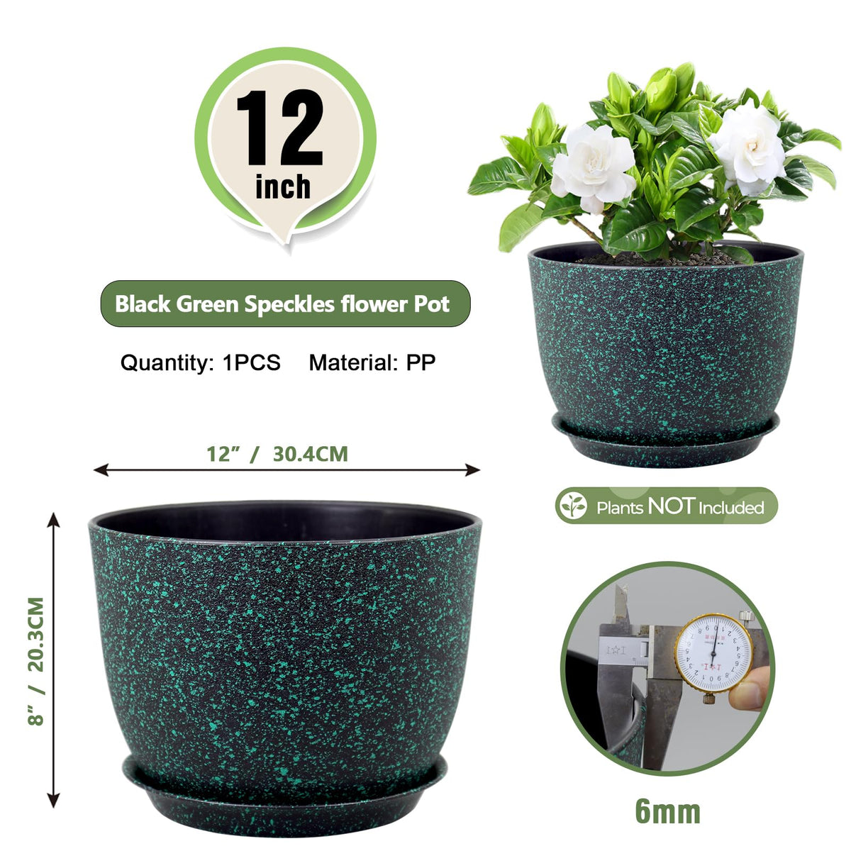 Meowell large outdoor-friendly planter resists weather for year-round gardening.