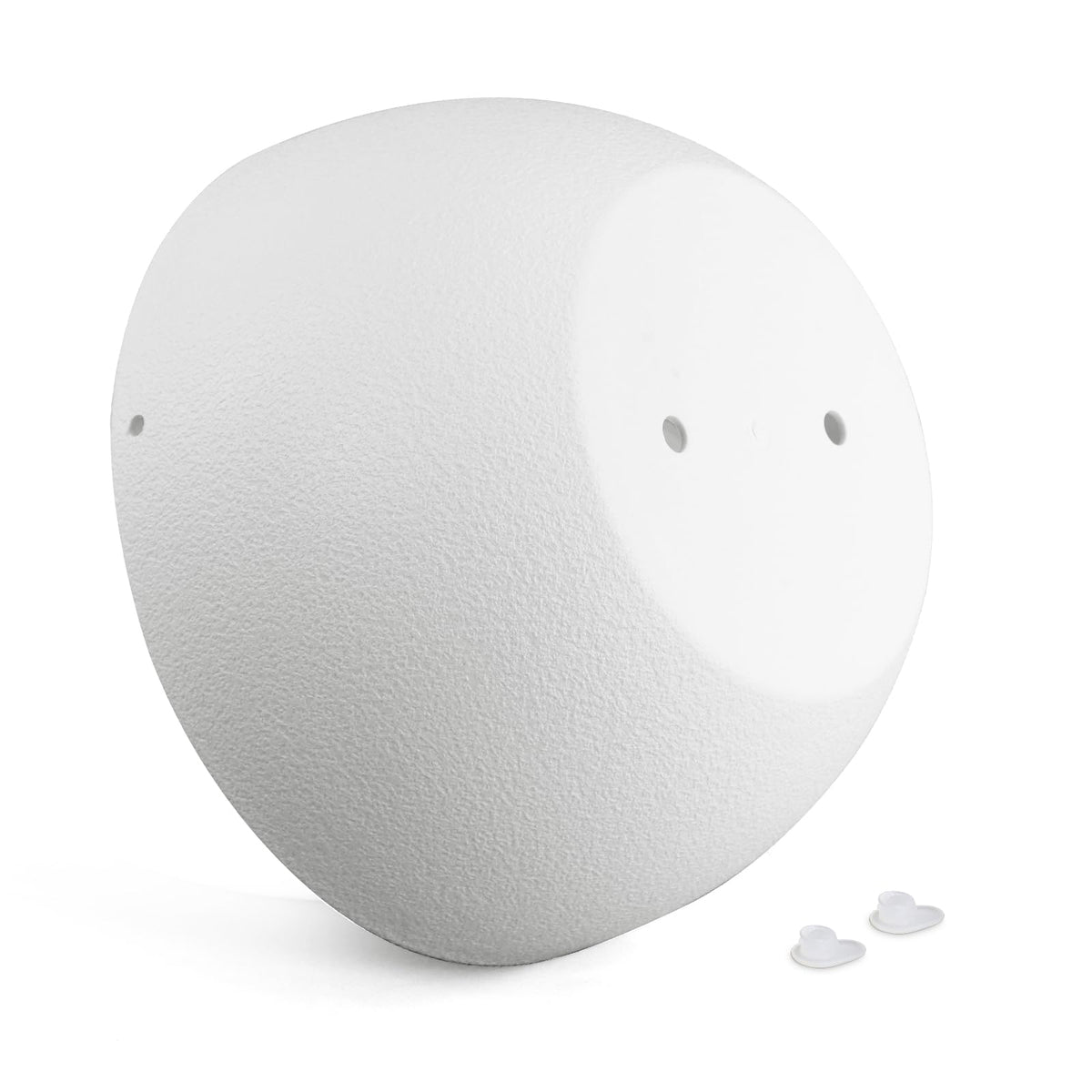 Lightweight plastic construction makes Meowell planters easy to hang.