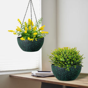 Matte finish Meowell planter adds a contemporary touch to home décor