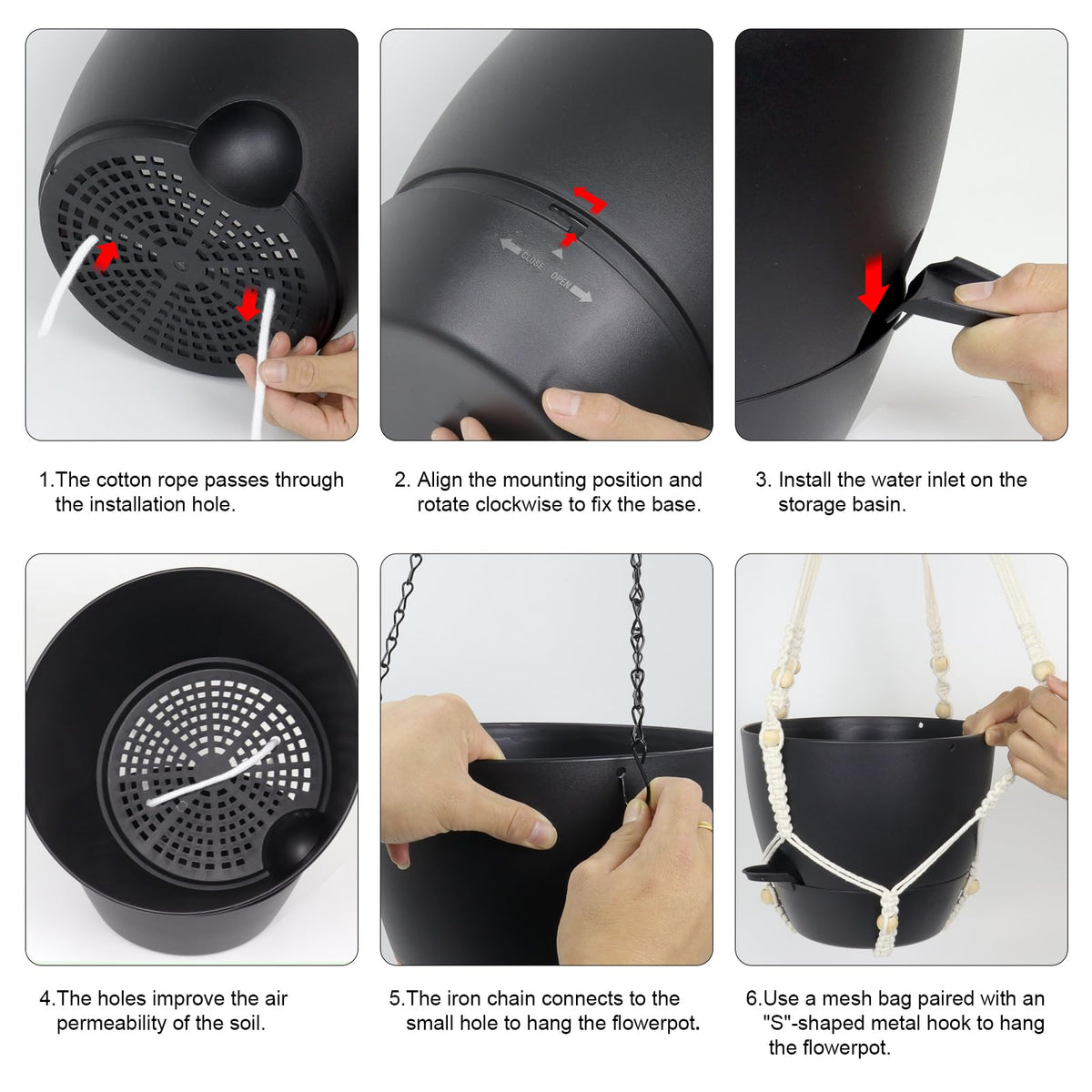 Meowell planter shows removable tray water reservoir for easy watering.