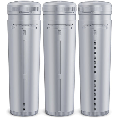 MeQuriac hot tub cartridge 3-pack packaging for convenient maintenance