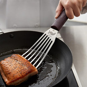Mercer Hell's Handle fish turner with stainless blade for flexible yet stiff control