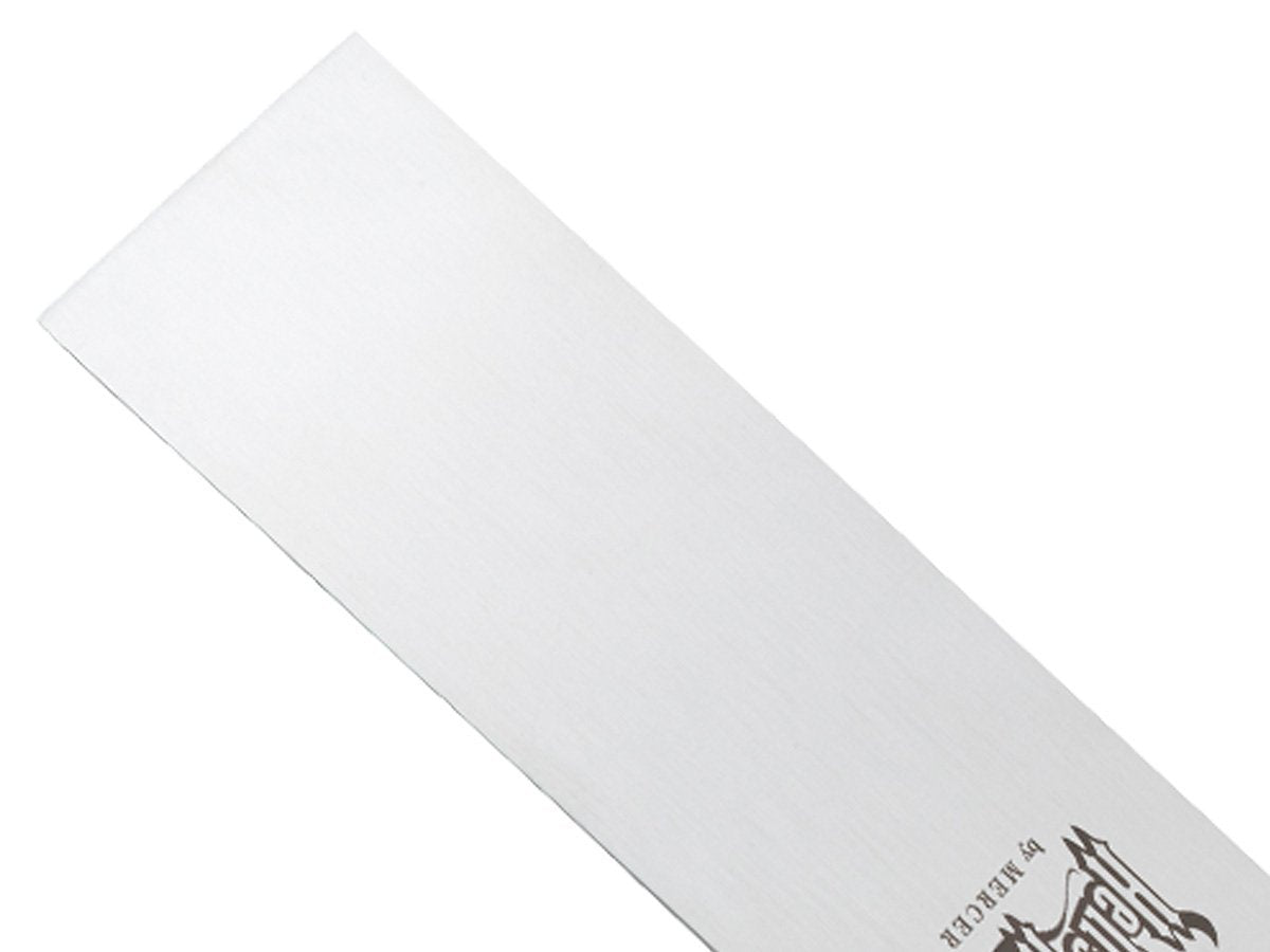 Mercer Culinary Hell's Handle stainless blade delivers sturdy stiffness for tough turning tasks.