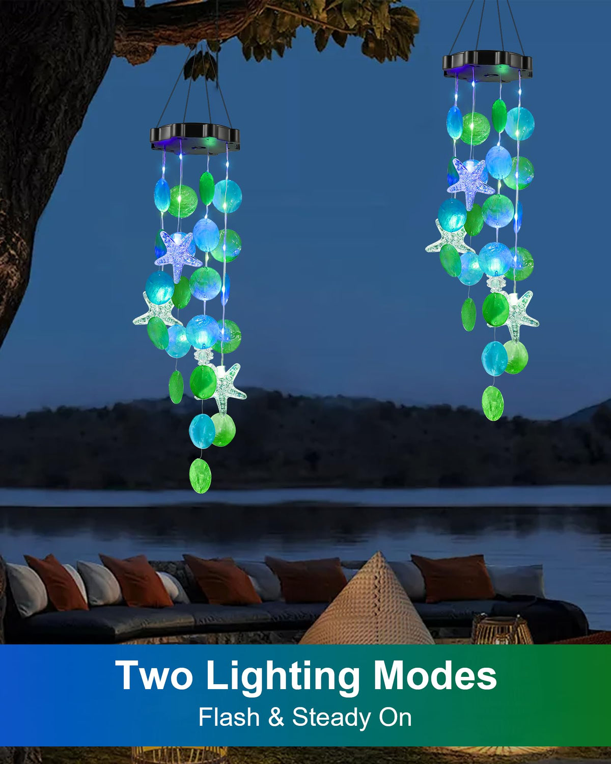 MERRIMAX M upgraded solar panel powers long lasting illumination
