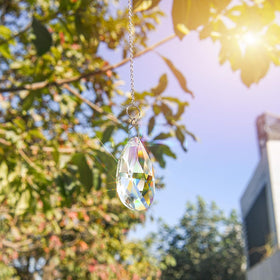 MerryNine chain with hook for prisms, easy installation and adjustment