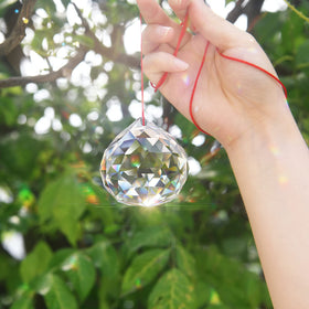 MerryNine Feng Shui crystal ornament adds subtle energy to windows and chandeliers