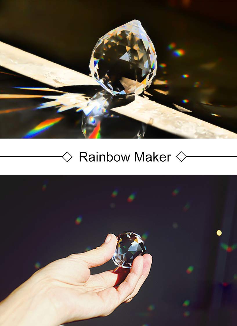 MerryNine feng shui crystal prism adding shimmering ambience