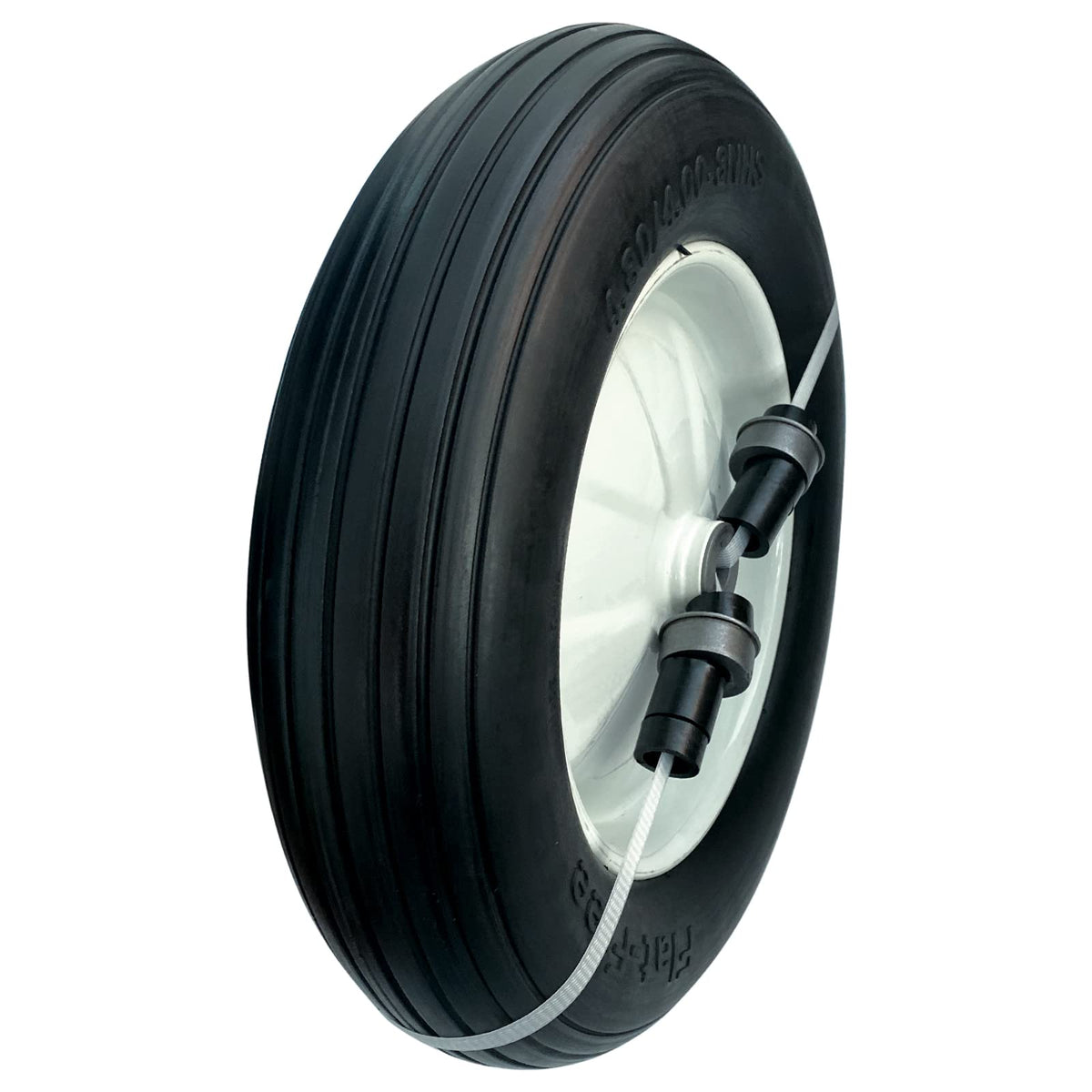 MerryYard flat-free tire 480-400-8 for smooth mobile garden carts