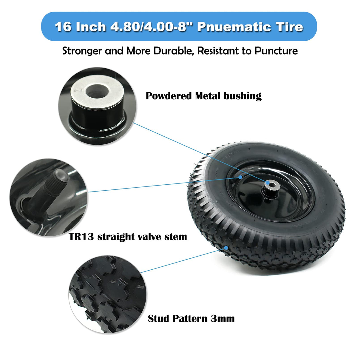 MerryYard powdered metal bushing kit adds long-lasting durability
