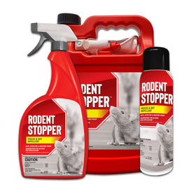 Messinas Rodent Stopper granular pour for garden rodent protection.