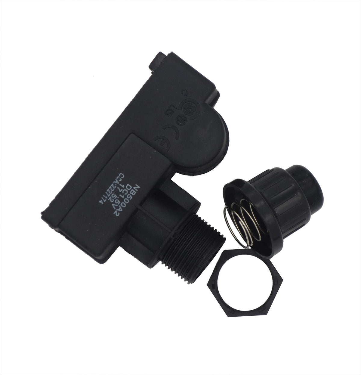 Meter Star HV down-lead length 250-800mm for flexible wiring.