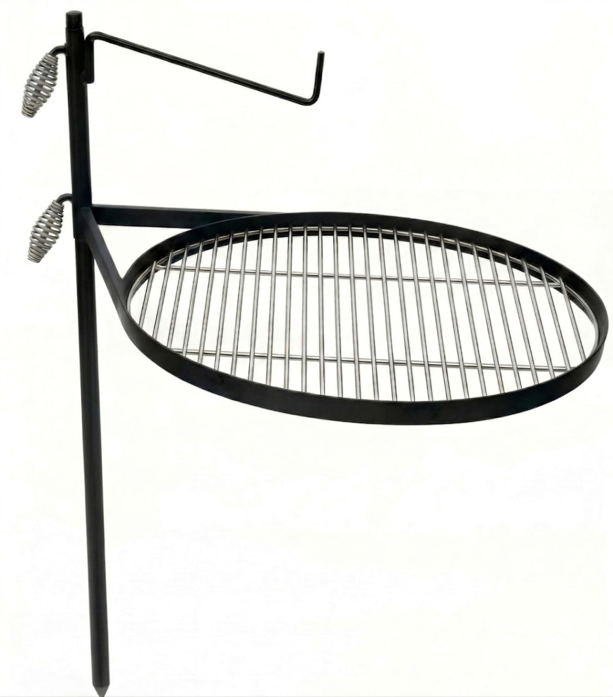 METORICO 24-inch campfire grill grate offers spacious cooking area for family meals.