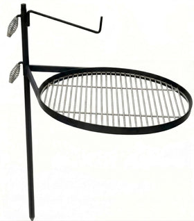METORICO 24-inch campfire grill grate offers spacious cooking area for family meals.