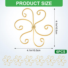 Mewcooss iron monstera stem support provides vertical stability for indoor plants