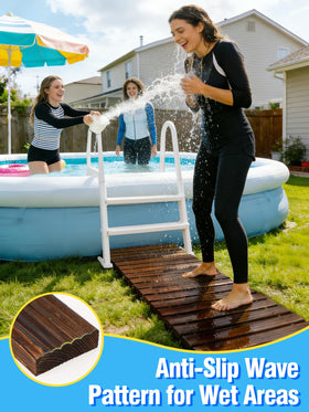 MEWTOGO roll-up design makes storage quick after the pool season.
