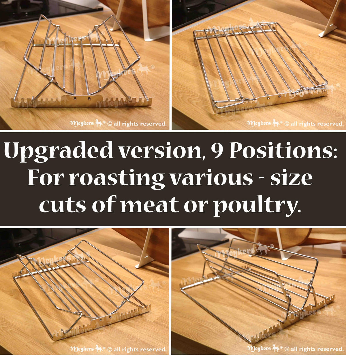 Meykers lightweight design enables easy setup and handling