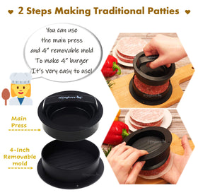 Meykers stuffed cheeseburger capability for balanced fillings