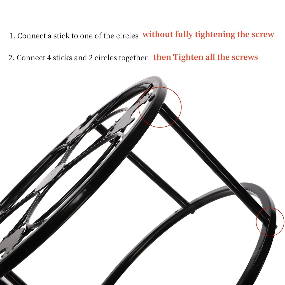 Mezchi four-leg sturdy stand reducing wobble and slips.