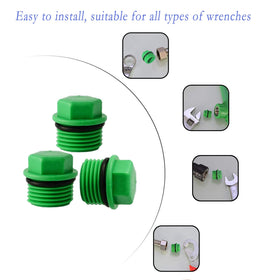 Mezfrguo 10-pcs pack provides ready replacements for quick garden repairs.