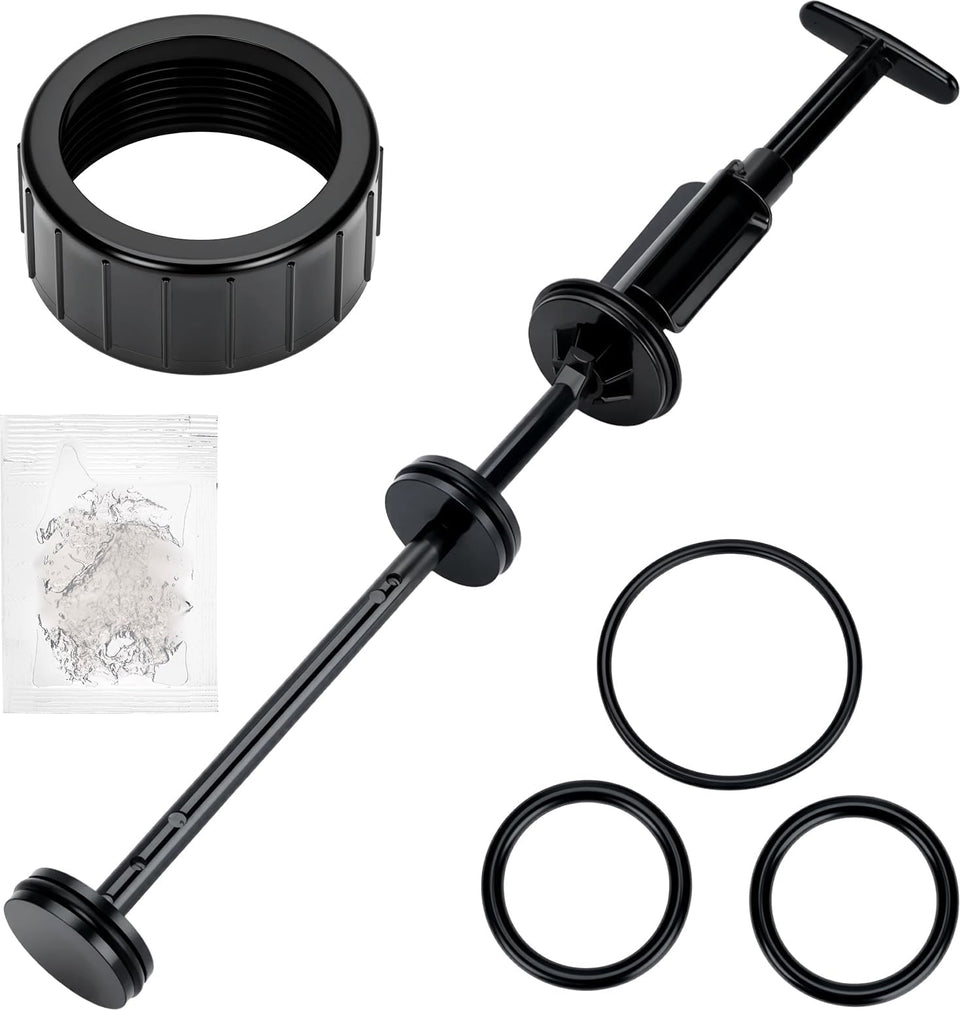 Mezvion piston shaft assembly side view for Pentair valves ensures reliable operation.