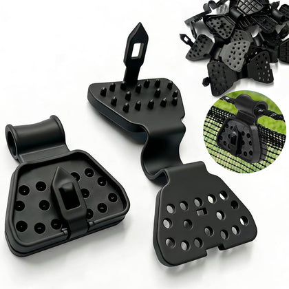 Mezyjiucom shade clips 60pack secure shade cloth in windy outdoor spaces.