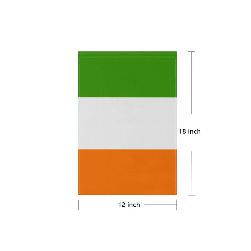 mflagperft garden flag Irish pride for patio or balcony.