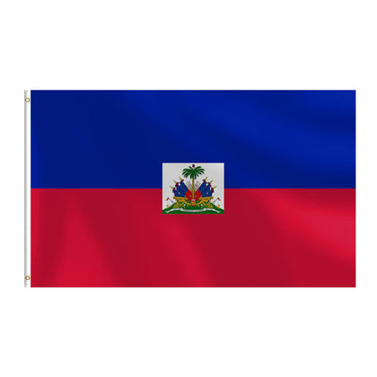 mflagperft Haitian flag 3x5ft outdoor flag ready for pole display with vibrant color