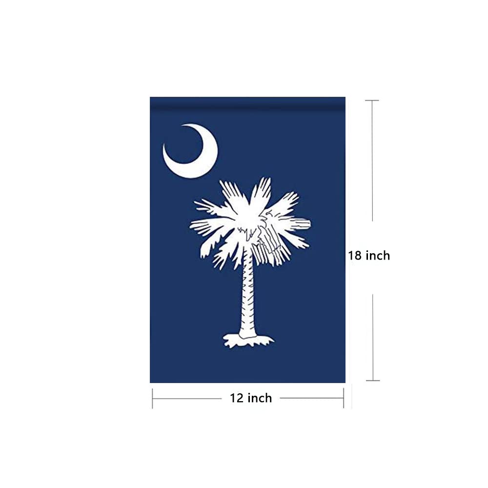 mflagperft South Carolina flag ideal for porch decor and yard displays