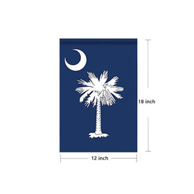 mflagperft South Carolina flag ideal for porch decor and yard displays