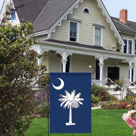 mflagperft South Carolina flag table-top display for indoor or outdoor use