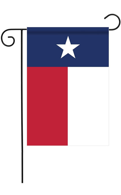 mflagperft Texas flag 12x18 side view for yard display and outdoor visibility