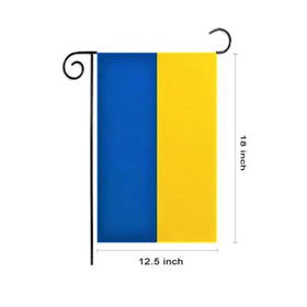 mflagperft Ukraine flag for outdoor display, weather-resistant 12x18 flag.