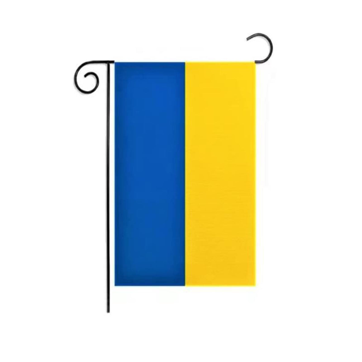 mflagperft Ukraine flag small garden flag for outdoor display with vibrant colors.