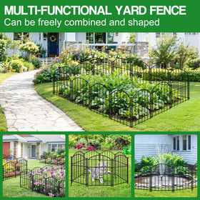 Mgjaa durable garden barrier protects vegetables and beds without digging