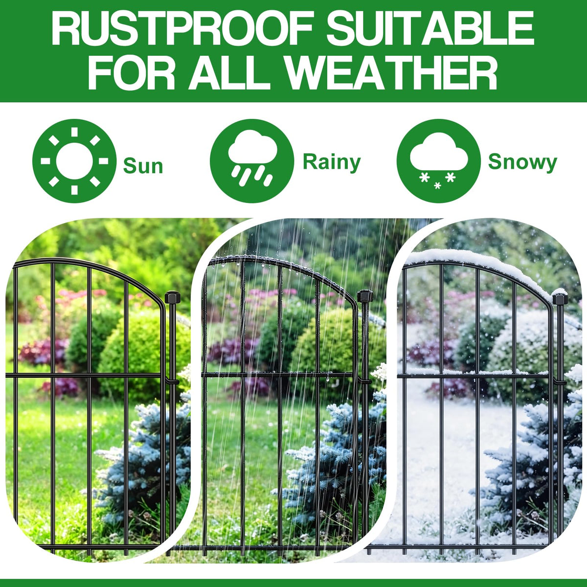 Mgjaa portable dog fence for outdoor play and yard definition
