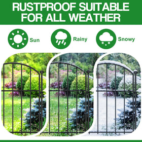 Mgjaa portable dog fence for outdoor play and yard definition